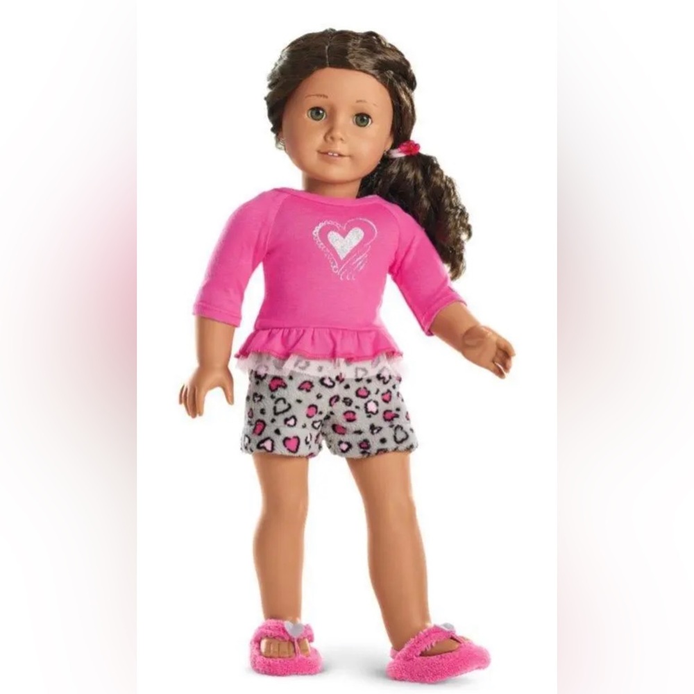NEW American Girl Doll MY AG Lovely Leopard PJ's for 18" Dolls  2013, Retired